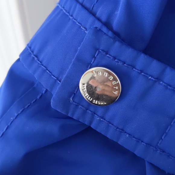 Laundry by Shelli Segal Bubble hem Rain jacket - Picture 7 of 8